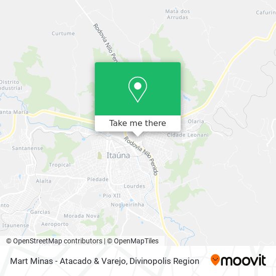 Mart Minas - Atacado & Varejo map