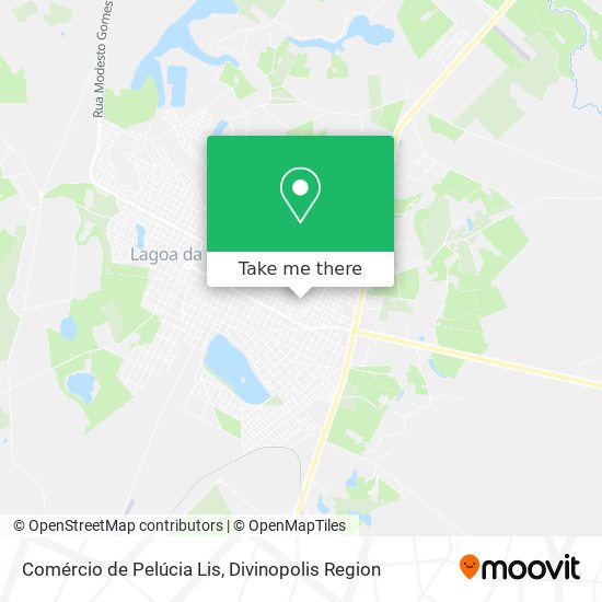 Comércio de Pelúcia Lis map