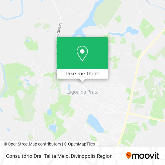 Consultório Dra. Talita Melo map