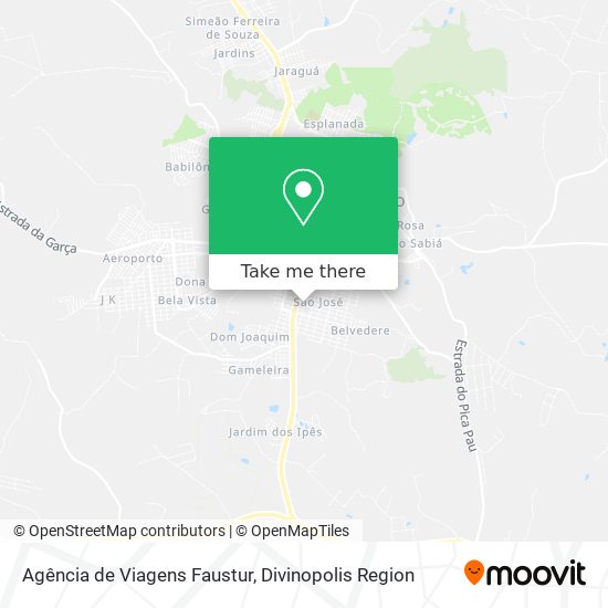 Agência de Viagens Faustur map