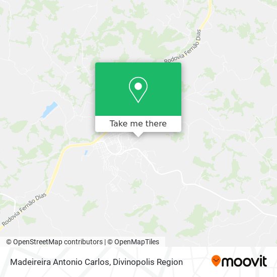 Madeireira Antonio Carlos map