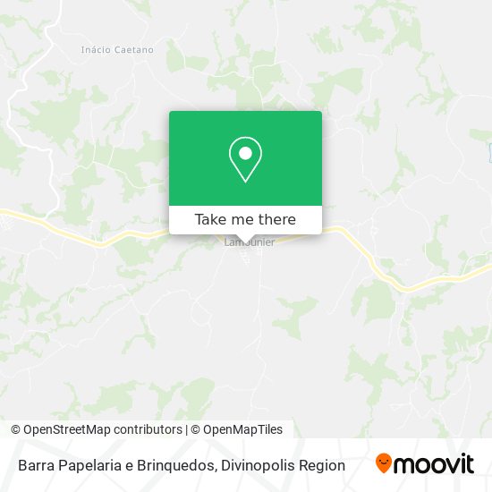 Barra Papelaria e Brinquedos map