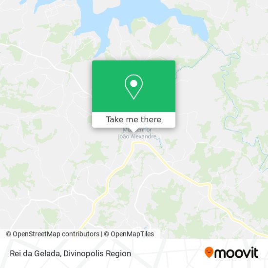 Rei da Gelada map