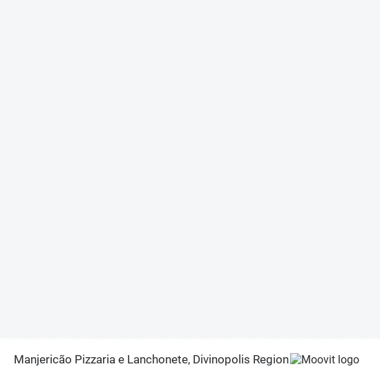 Manjericão Pizzaria e Lanchonete map