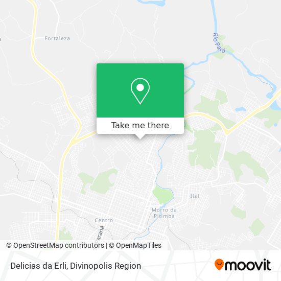 Delicias da Erli map