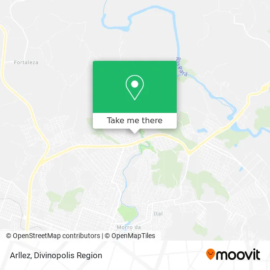 Arllez map