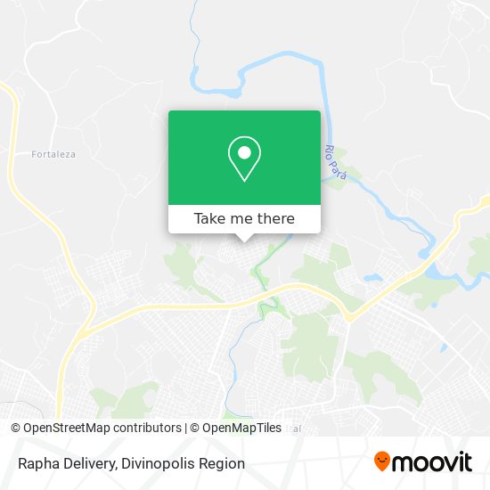 Rapha Delivery map