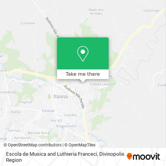 Escola de Musica and Luthieria Franceci map