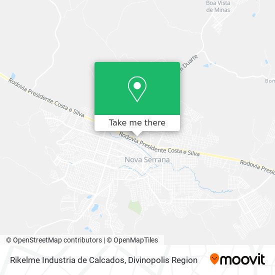 Rikelme Industria de Calcados map