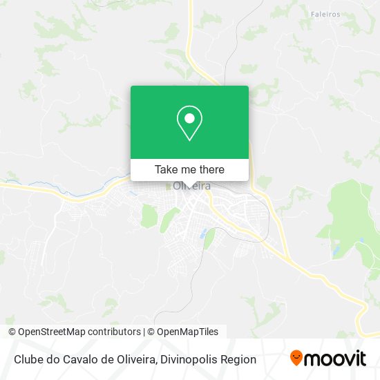 Clube do Cavalo de Oliveira map