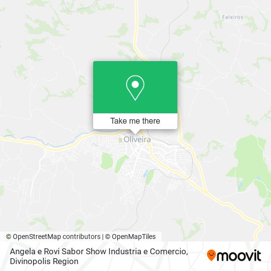 Angela e Rovi Sabor Show Industria e Comercio map