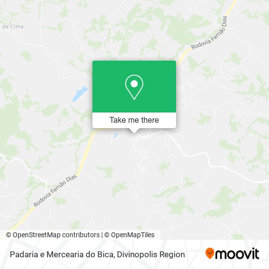 Padaria e Mercearia do Bica map