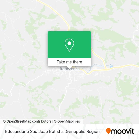 Educandario São João Batista map