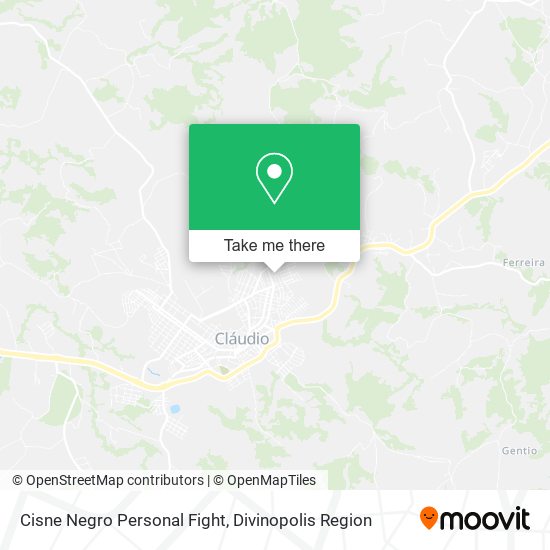 Cisne Negro Personal Fight map