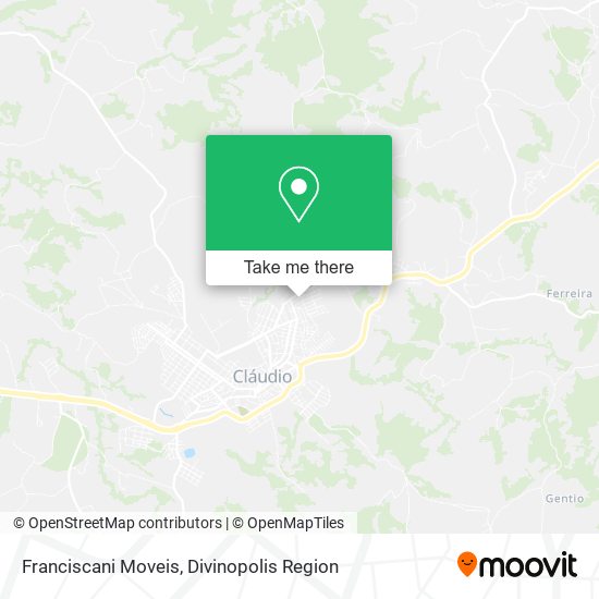 Mapa Franciscani Moveis