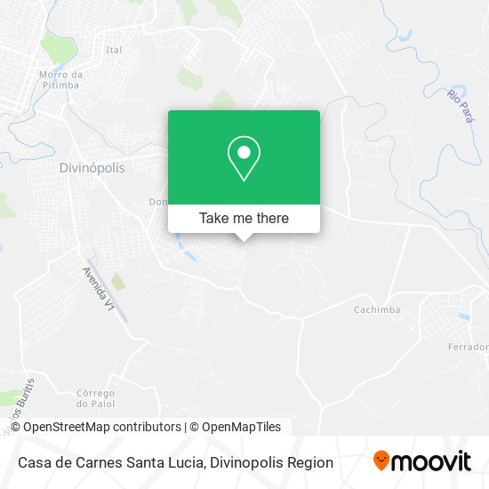 Casa de Carnes Santa Lucia map