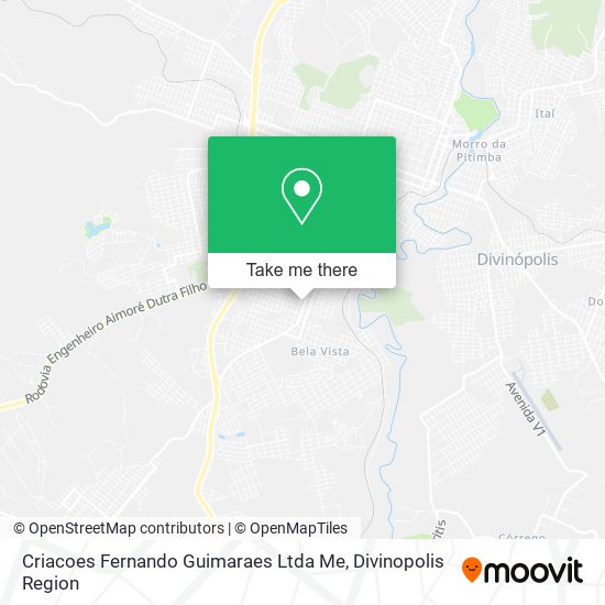 Criacoes Fernando Guimaraes Ltda Me map