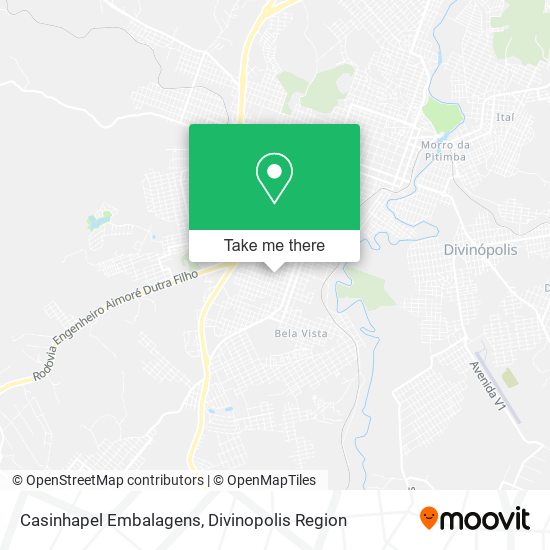 Casinhapel Embalagens map