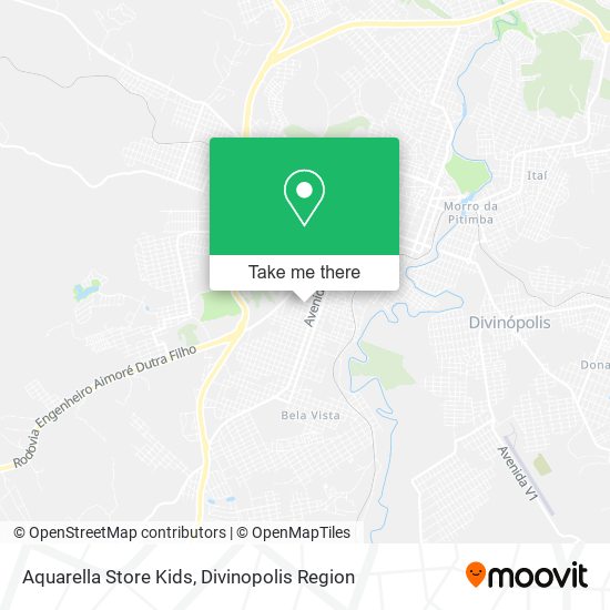 Aquarella Store Kids map
