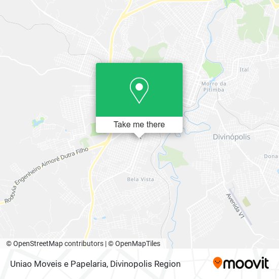 Uniao Moveis e Papelaria map