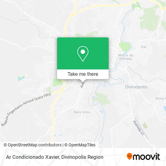 Ar Condicionado Xavier map