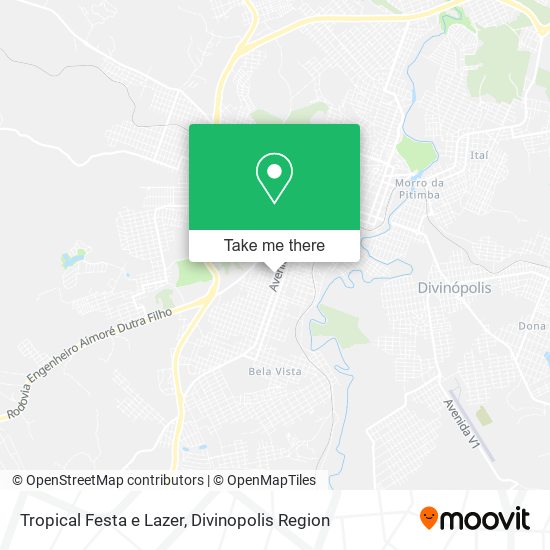 Tropical Festa e Lazer map