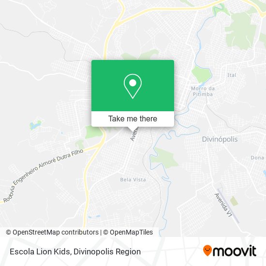 Escola Lion Kids map