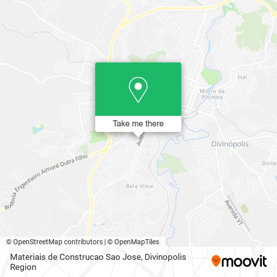 Materiais de Construcao Sao Jose map