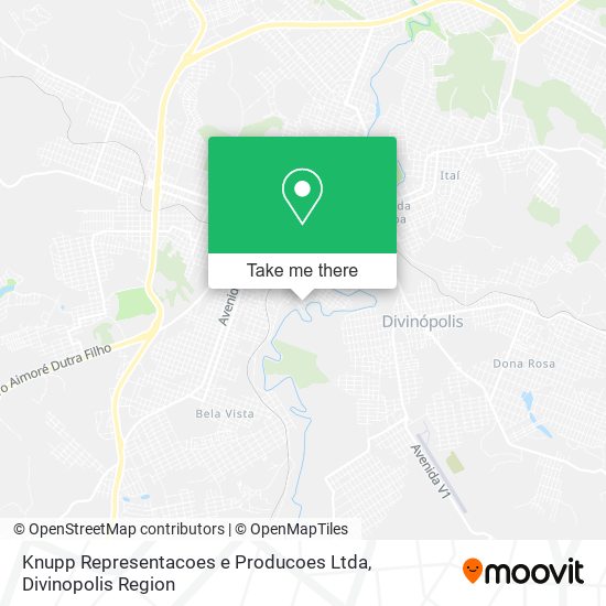 Knupp Representacoes e Producoes Ltda map