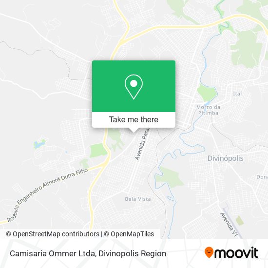 Mapa Camisaria Ommer Ltda