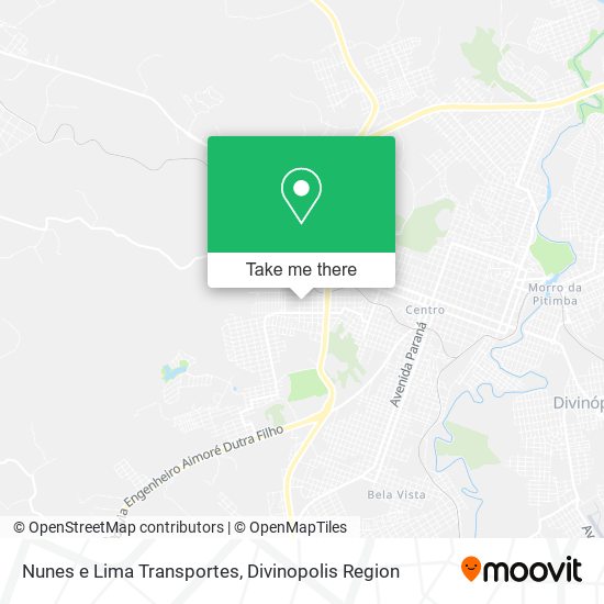 Nunes e Lima Transportes map