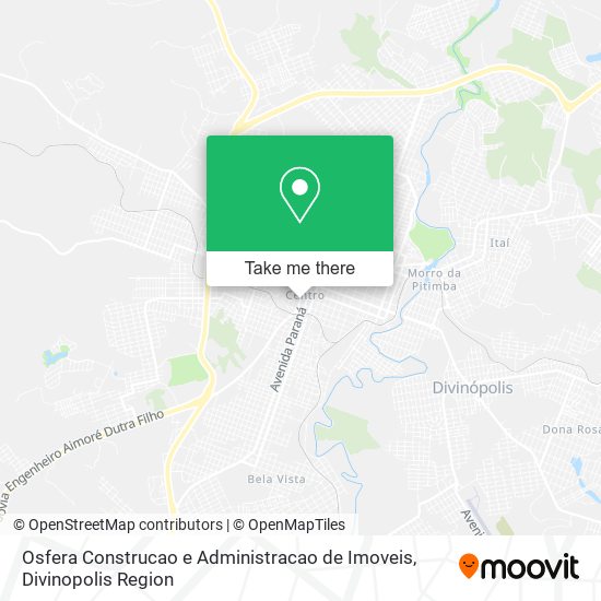 Osfera Construcao e Administracao de Imoveis map