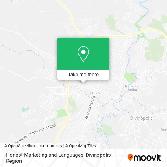 Honest Marketing and Languages map