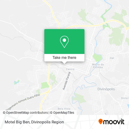 Motel Big Ben map