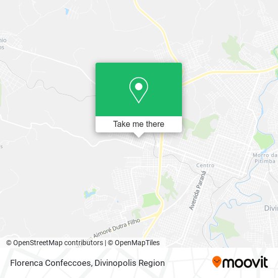 Florenca Confeccoes map