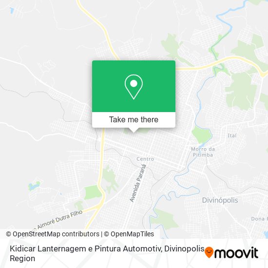 Kidicar Lanternagem e Pintura Automotiv map