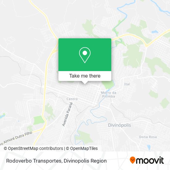 Rodoverbo Transportes map