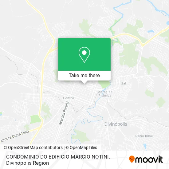 CONDOMINIO DO EDIFICIO MARCIO NOTINI map
