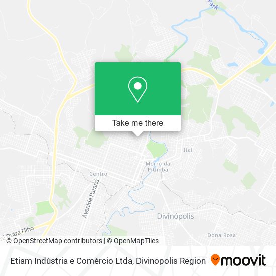 Etiam Indústria e Comércio Ltda map