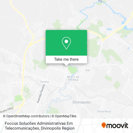 Foccus Solucões Administrativas Em Telecomunicações map