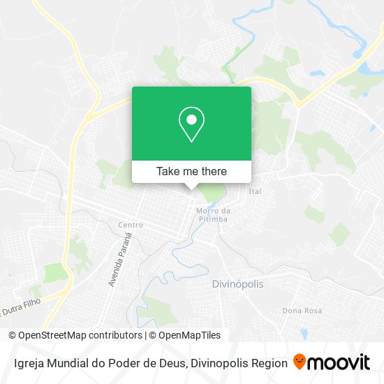 Igreja Mundial do Poder de Deus map