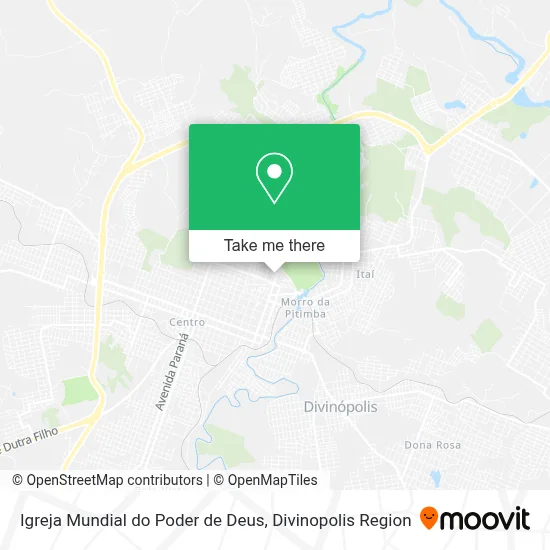 Igreja Mundial do Poder de Deus map