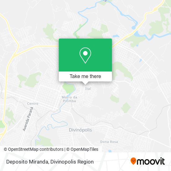Deposito Miranda map