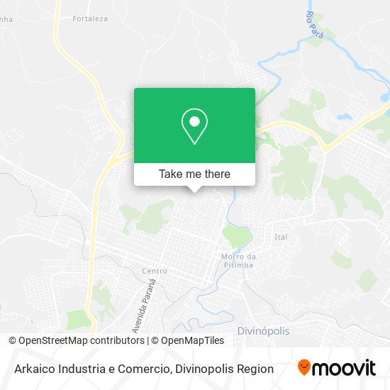 Arkaico Industria e Comercio map