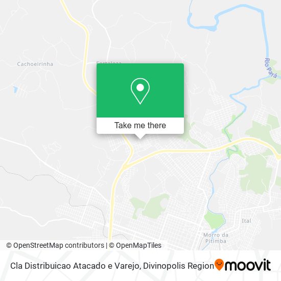 Cla Distribuicao Atacado e Varejo map