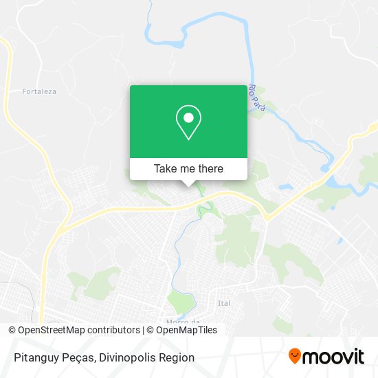 Pitanguy Peças map