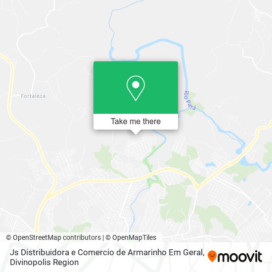 Js Distribuidora e Comercio de Armarinho Em Geral map