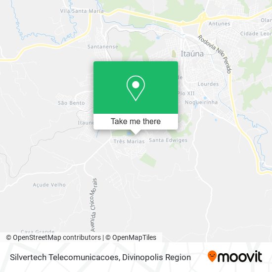 Silvertech Telecomunicacoes map
