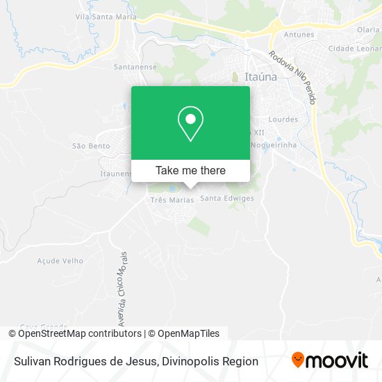 Mapa Sulivan Rodrigues de Jesus