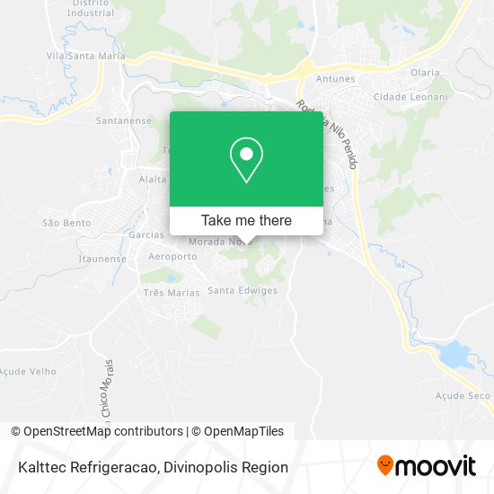 Kalttec Refrigeracao map